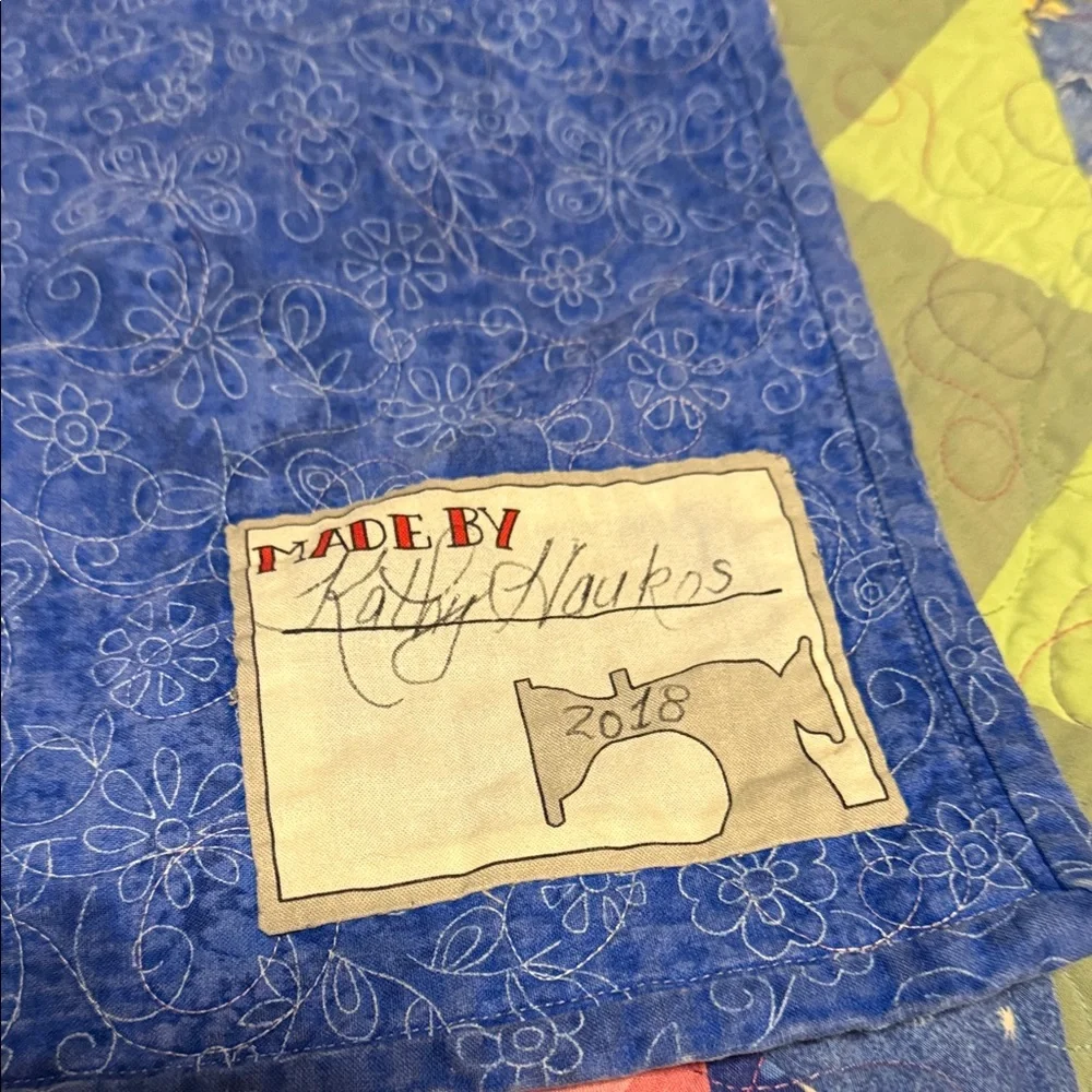 Colorful Patchwork Quilt